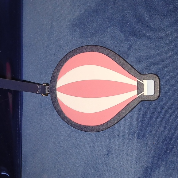 Kate Spade Up, Up & Away Hot Air Balloon Large Tote in Deep Cornflower - Picture 7 of 13